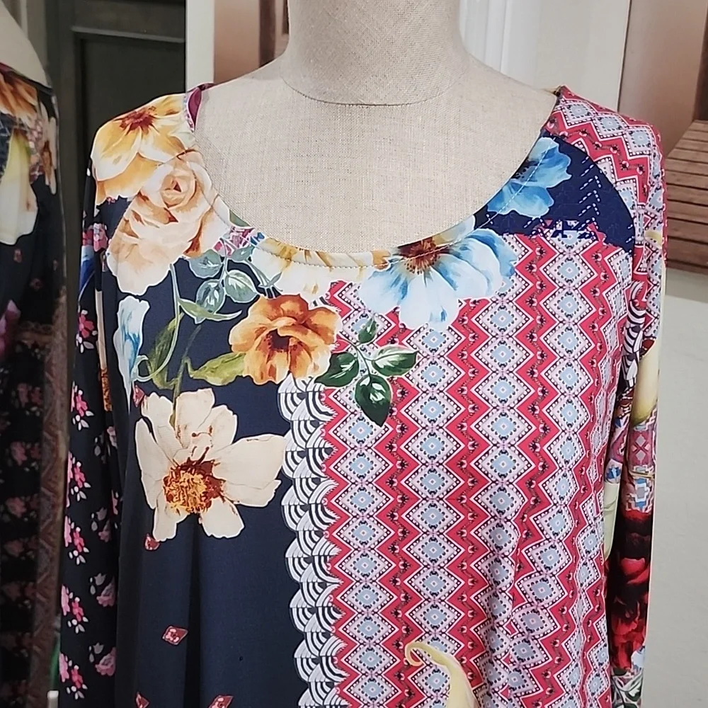 Nwt Johnny Was dress size M - Picture 6 of 10